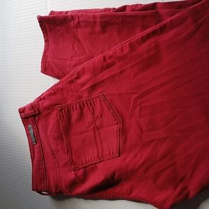 ☆☆☆Denizen Levi's Red High-Rise Ankle Skinny size 18 or 34w